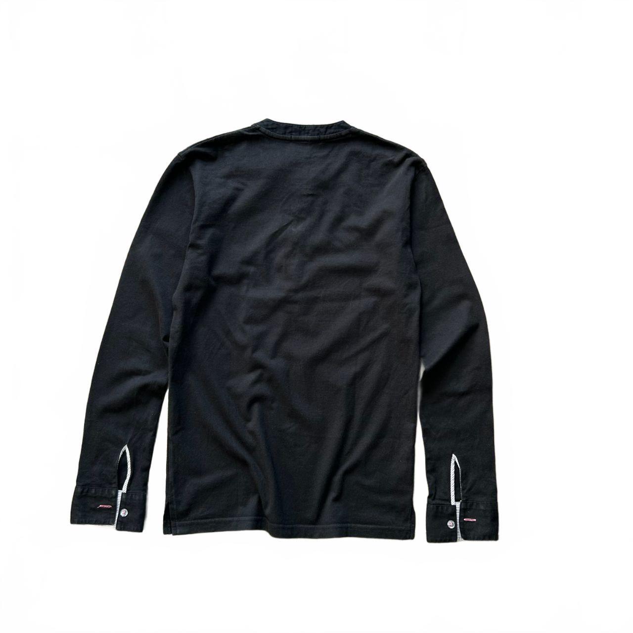 Burberry Black Label Cotton Henley T Shirt S