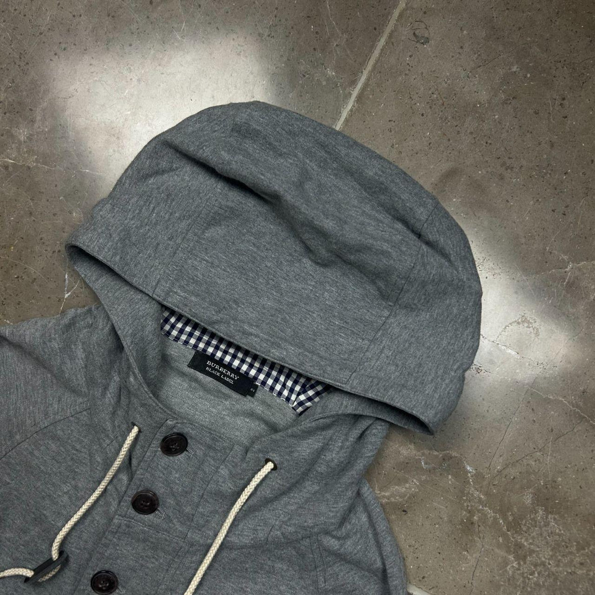 Burberry Black Label Button Up Hoodie Jacket 2
