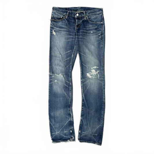 Hysteric Glamour Skinny Studded Ripped Denim Jeans W30 L32
