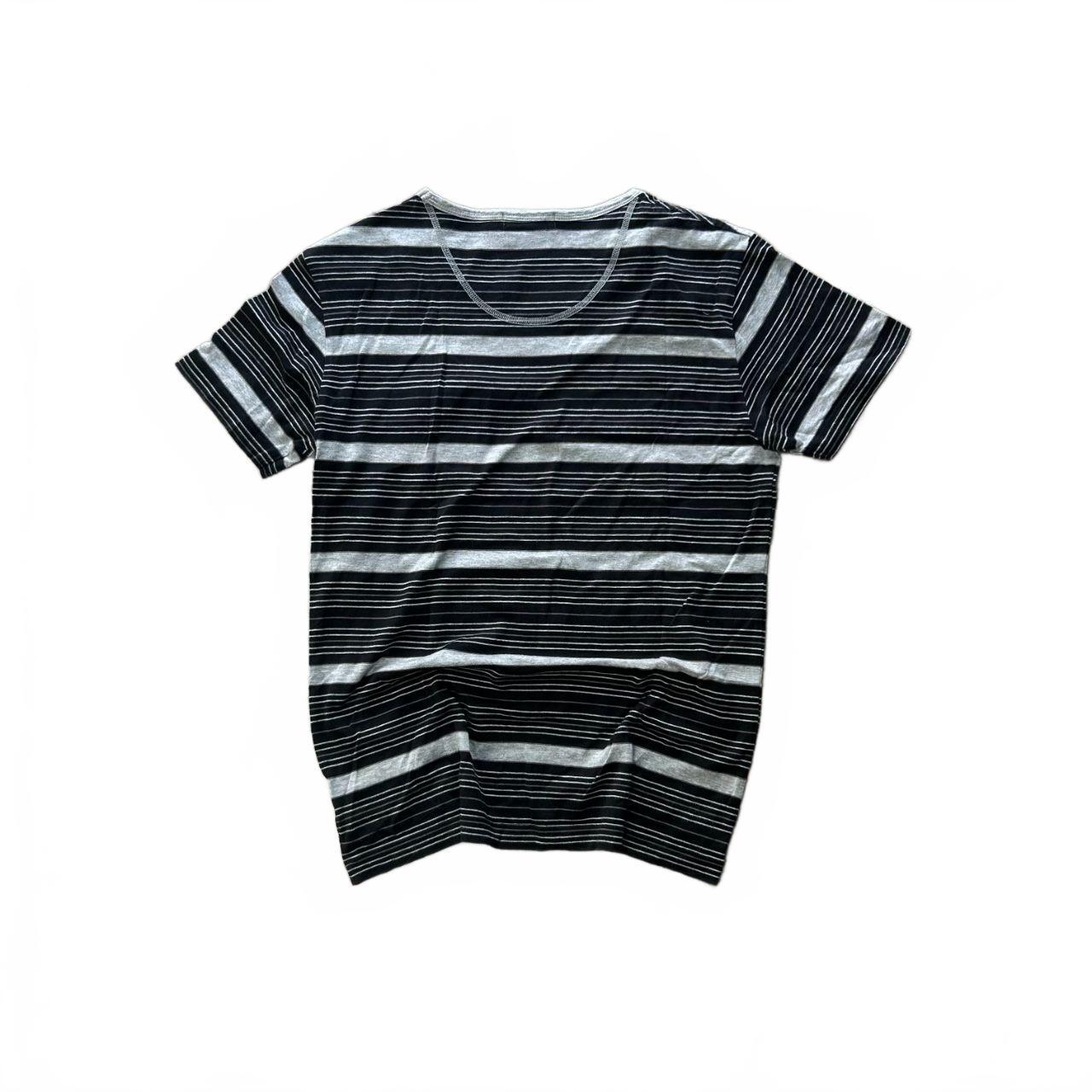Burberry Black Label Striped Pocket T Shirt S