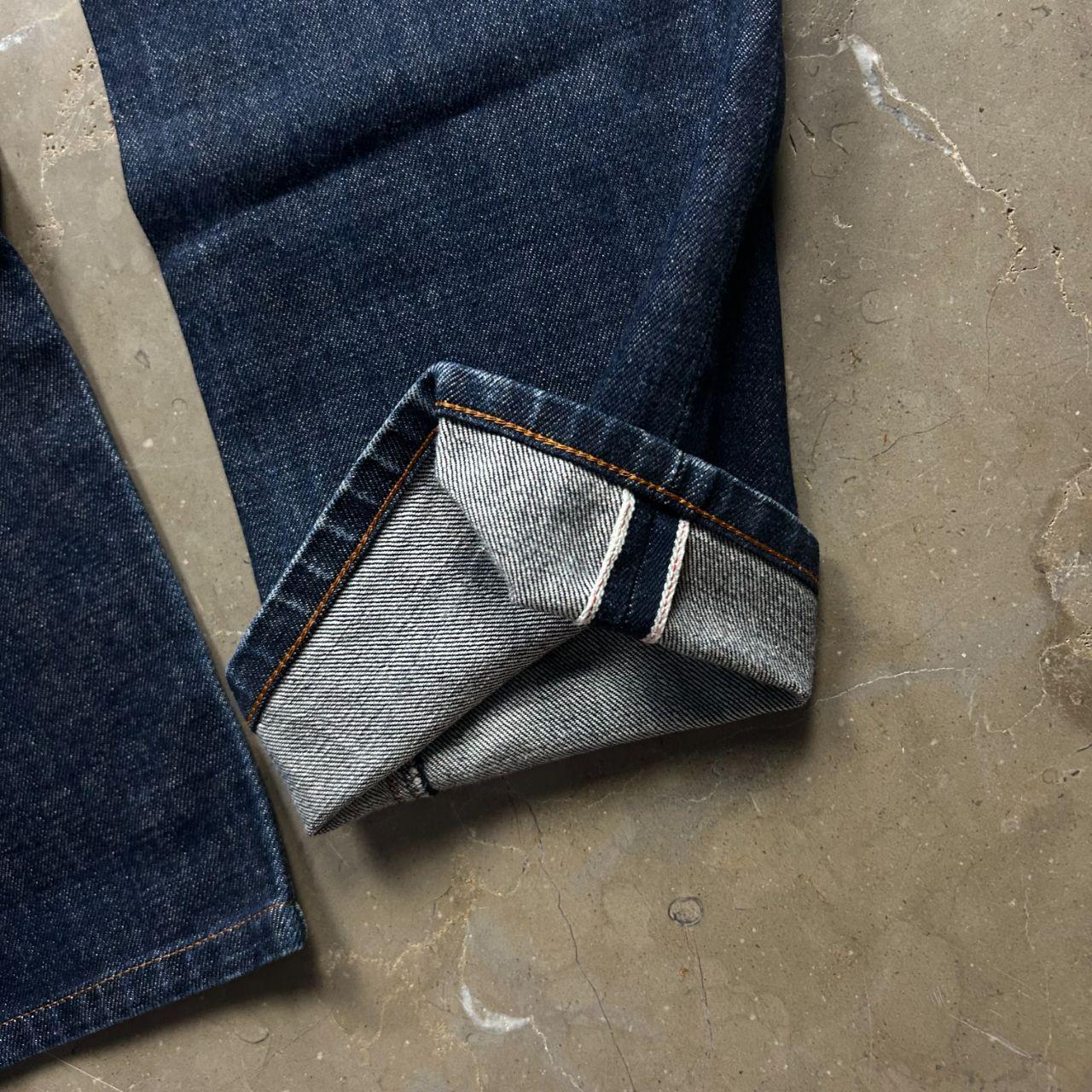 Vintage Burberry Black Label Relaxed Straight Raw Selvage Jeans W30 L32