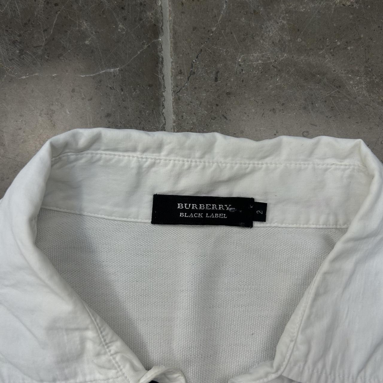 Burberry Black Label Long Sleeve Polo Shirt M