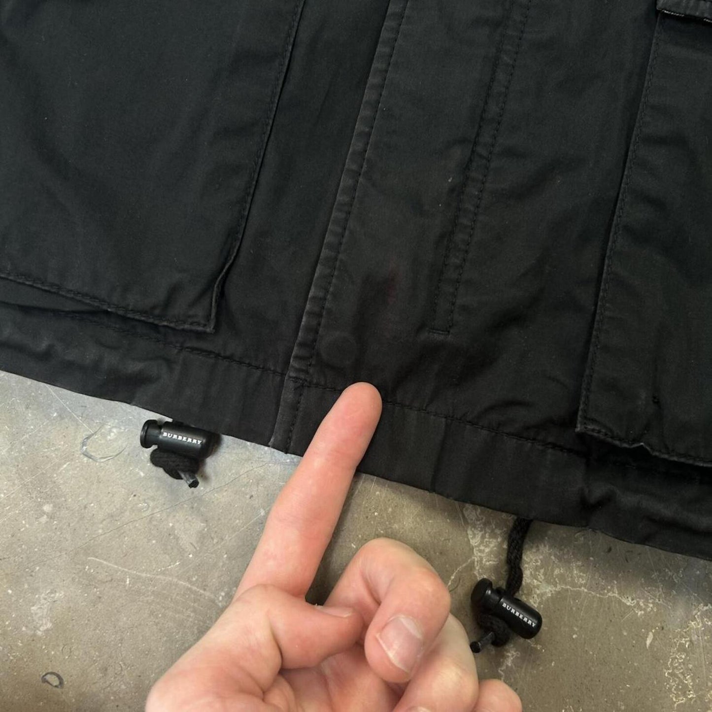 Burberry Black Label Military Utility Jacket  S