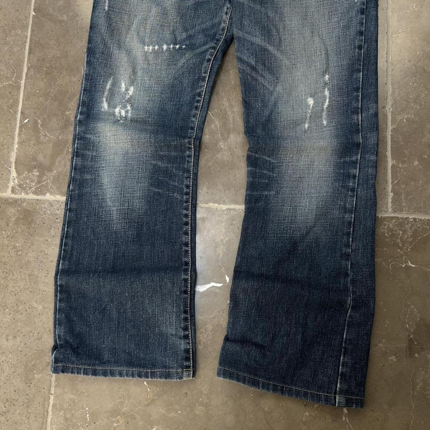 Vintage Burberry Black Label Relaxed Bootcut Jeans W30 L28