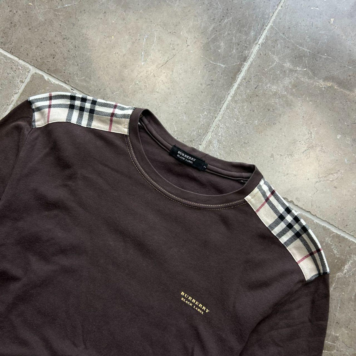 Burberry Black Label Nova Long Sleeve T Shirt S