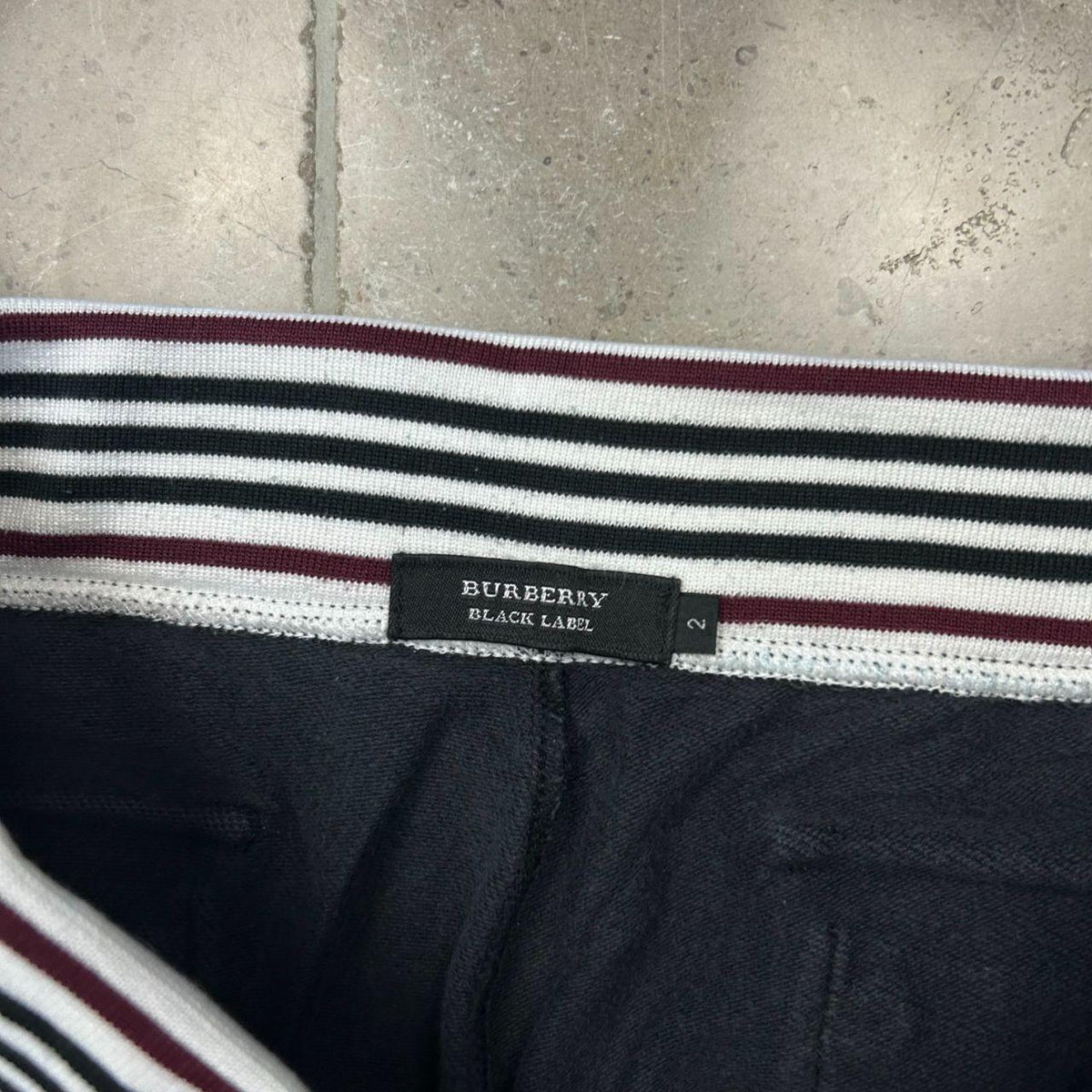 Vintage Burberry Black Label Relaxed Straight Joggers S W30 L30