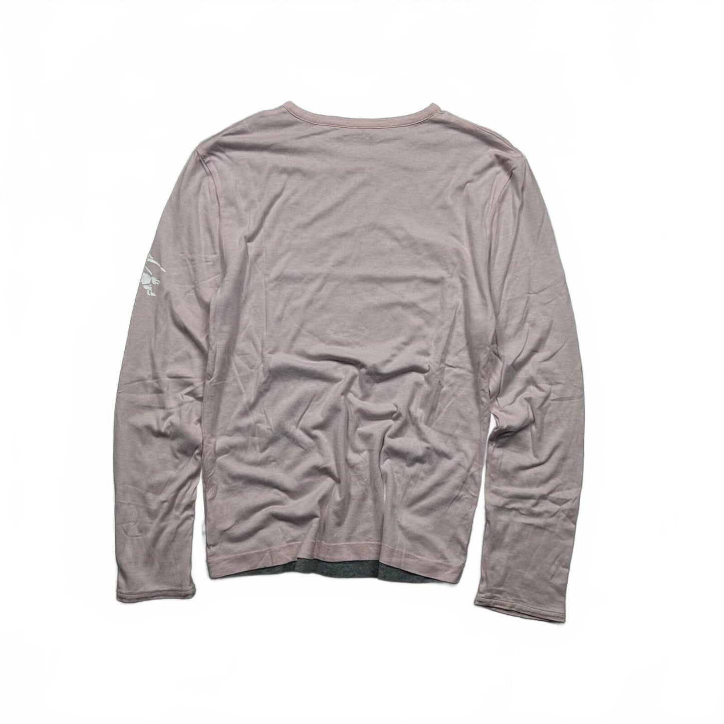 Burberry Black Label Reversible Long Sleeve T Shirt S