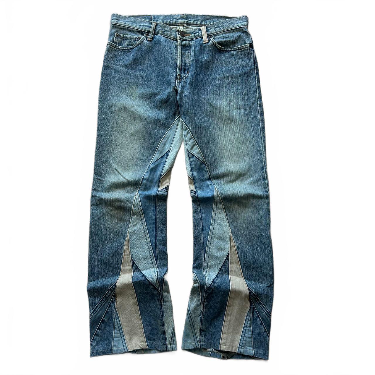 Hysteric Glamour Patchwork Flared Denim Jeans W30 L27