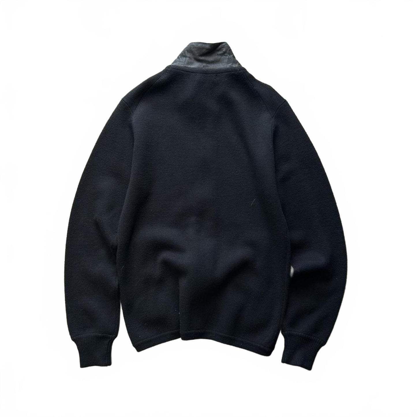 Burberry Black Label Knit Zip Up Jumper S