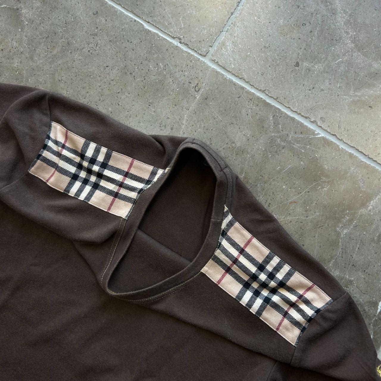 Burberry Black Label Nova Check Short Sleeve T Shirt S
