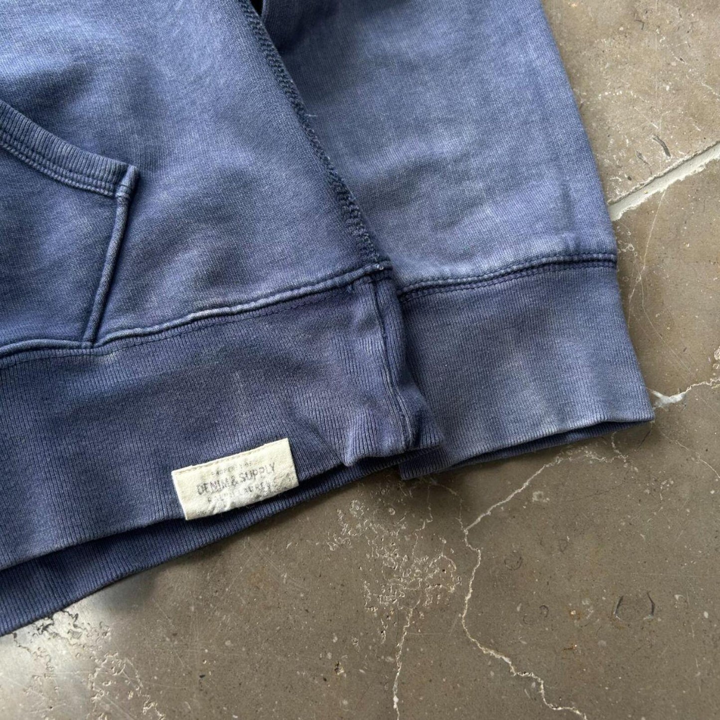 Ralph Lauren Denim and Supply USA Pullover Hoodie M
