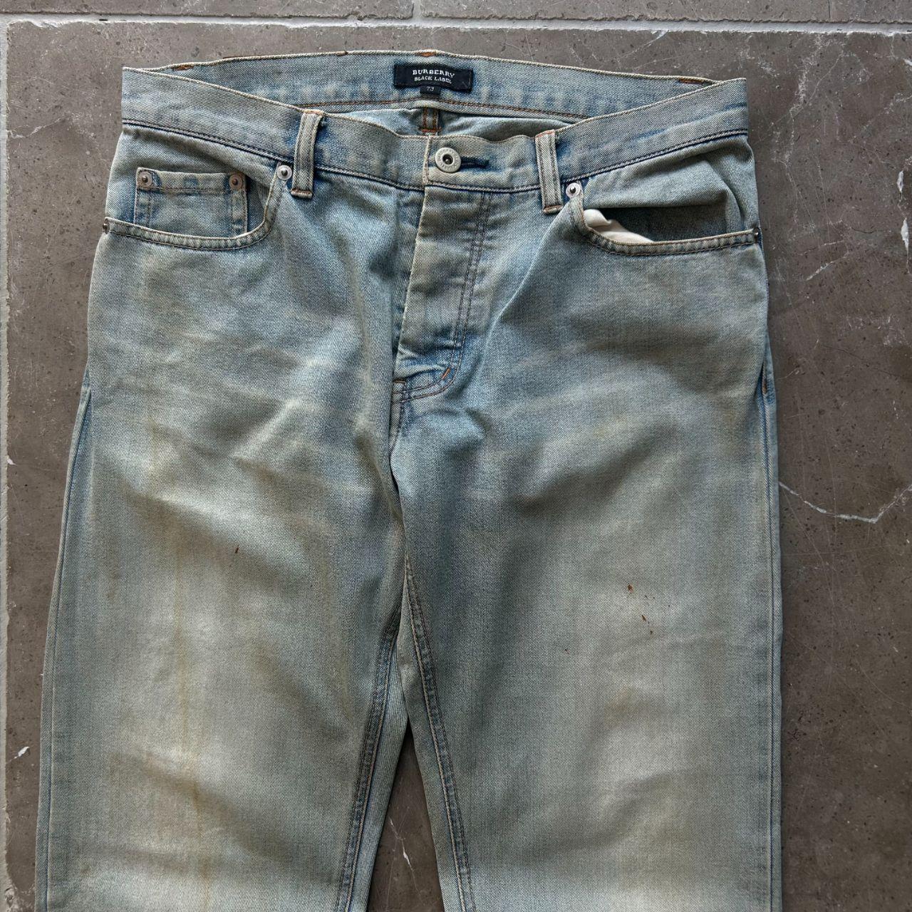 Vintage Burberry Black Label Relaxed Straight Jeans W30 L34