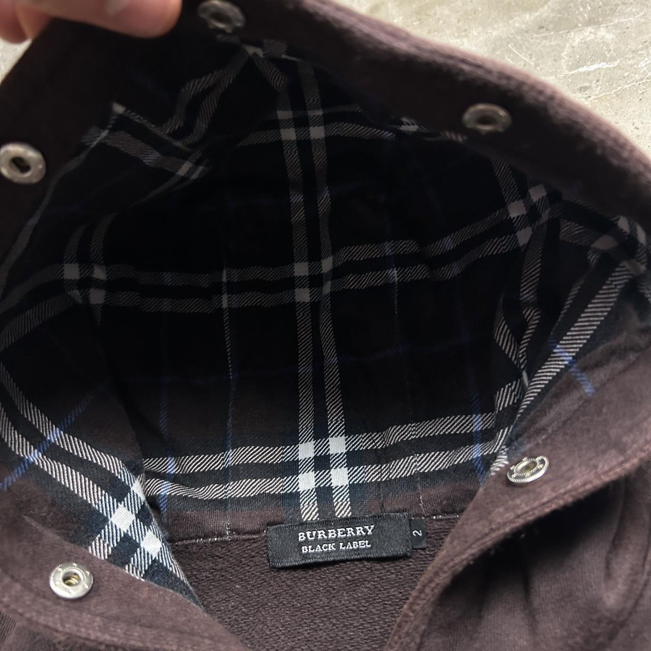 Burberry Black Label Nova Check Zip Up Hoodie S