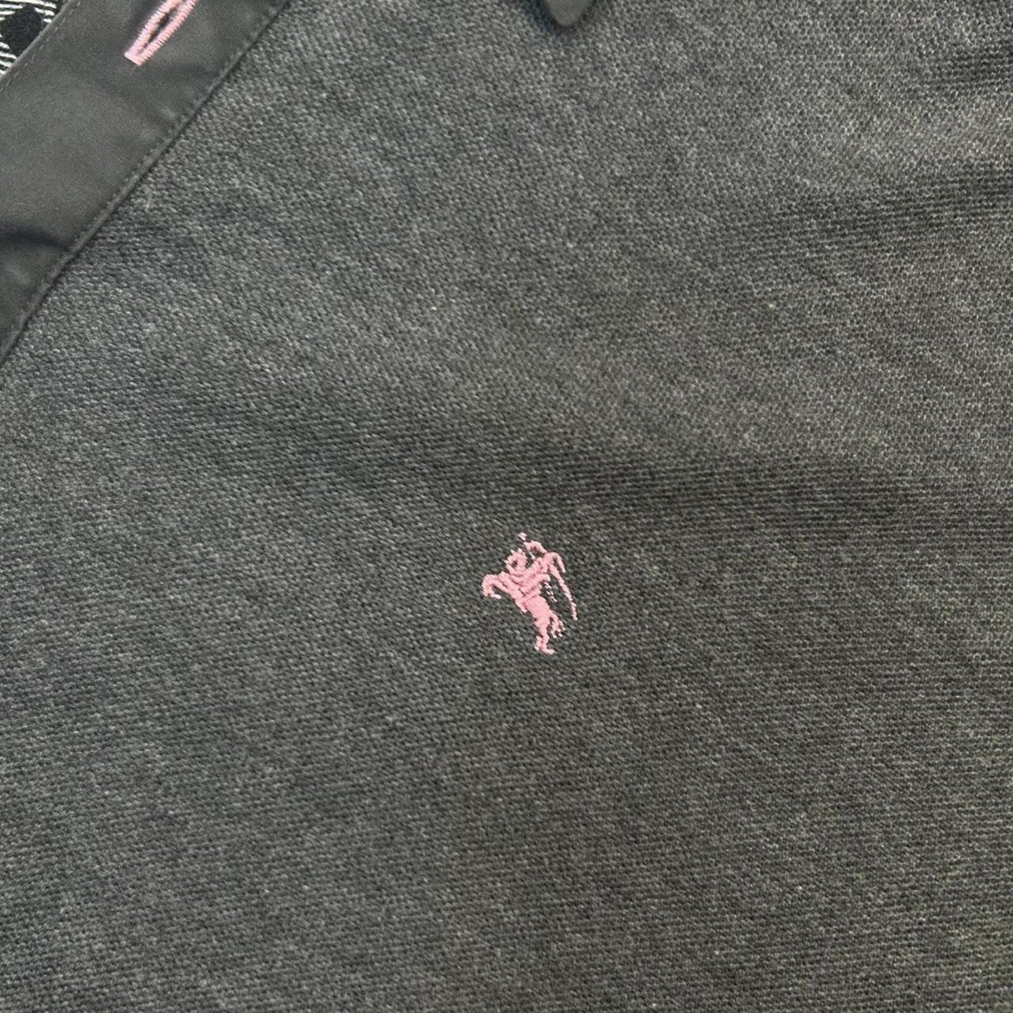 Burberry Black Label Nova Check Polo Shirt M