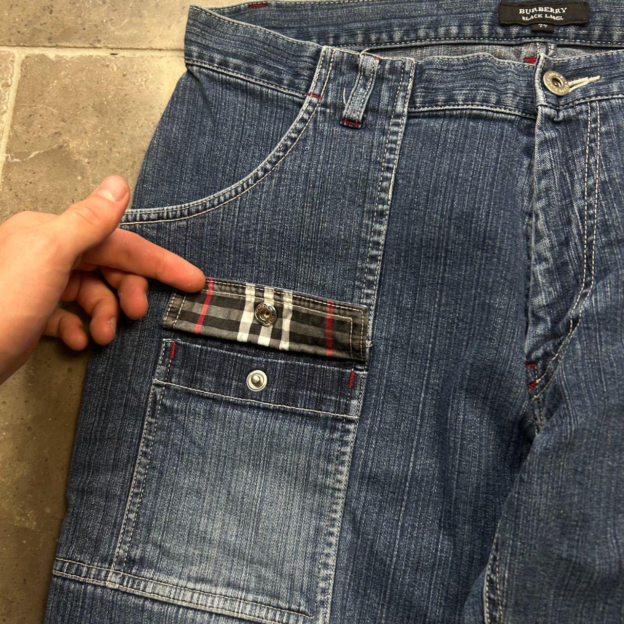Vintage Burberry Black Label Relaxed Straight Jeans W30 L29