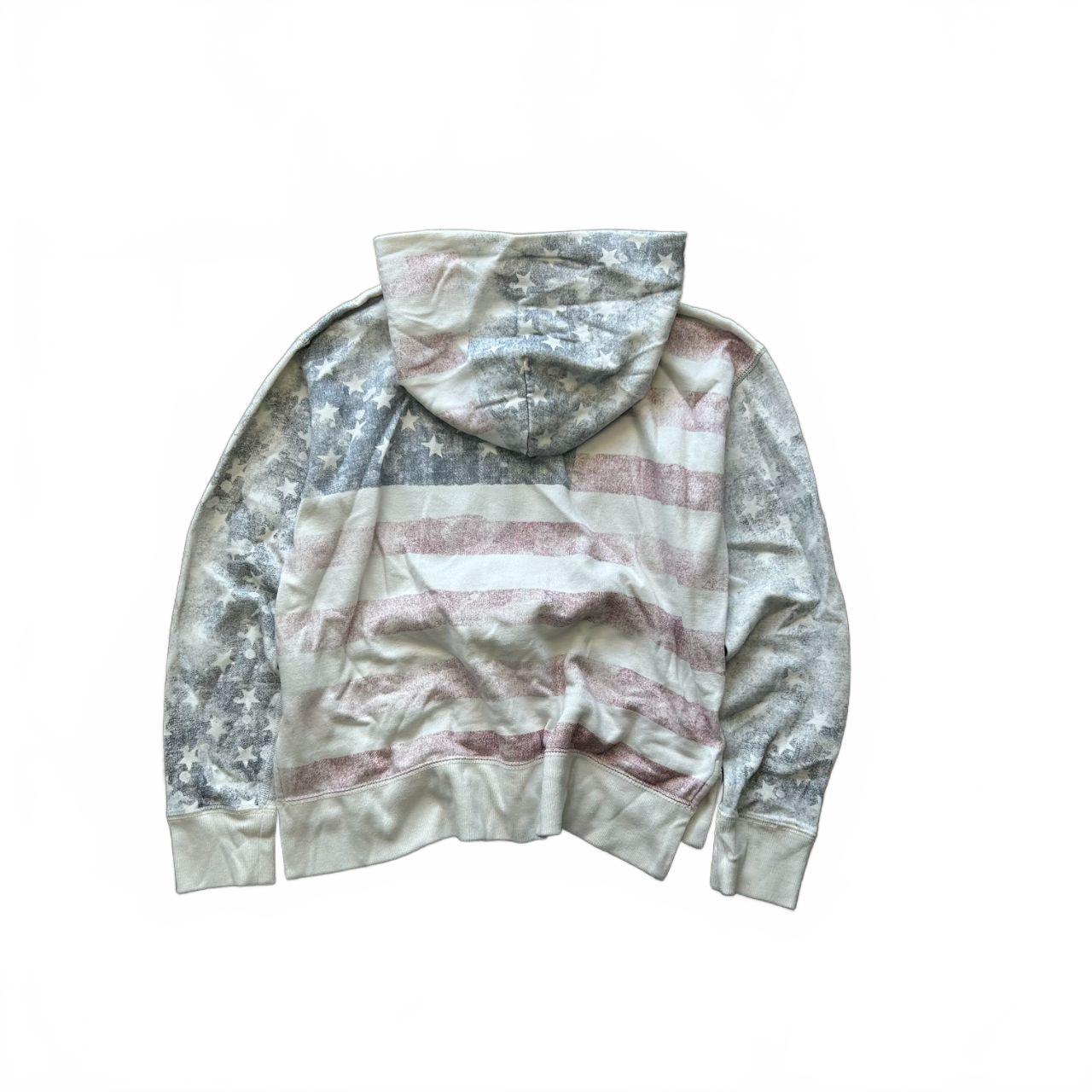 Women’s Ralph Lauren USA Flag Zip Up Hoodie S