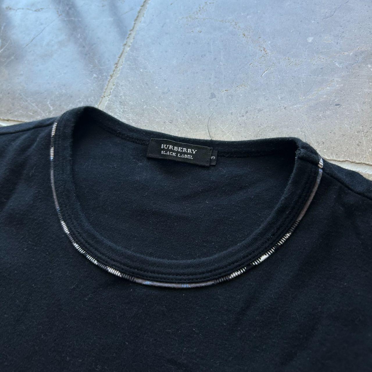 Burberry Black Label Crew Neck Long Sleeve T Shirt M