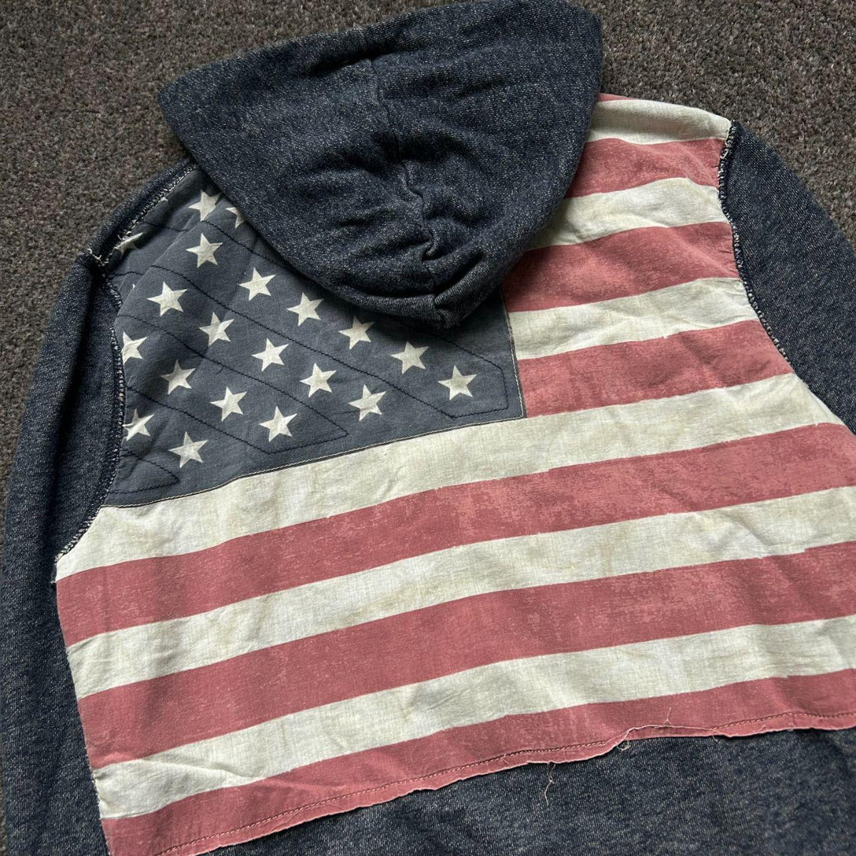 Ralph Lauren Denim and Supply USA Zip Up Hoodie S