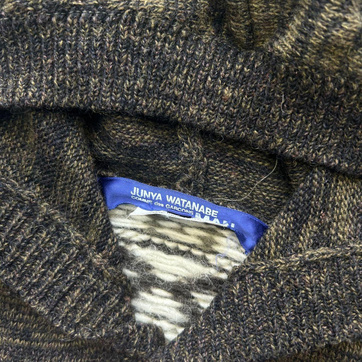 Comme des Garcons Junya Watanabe Man Knit Hoodie S