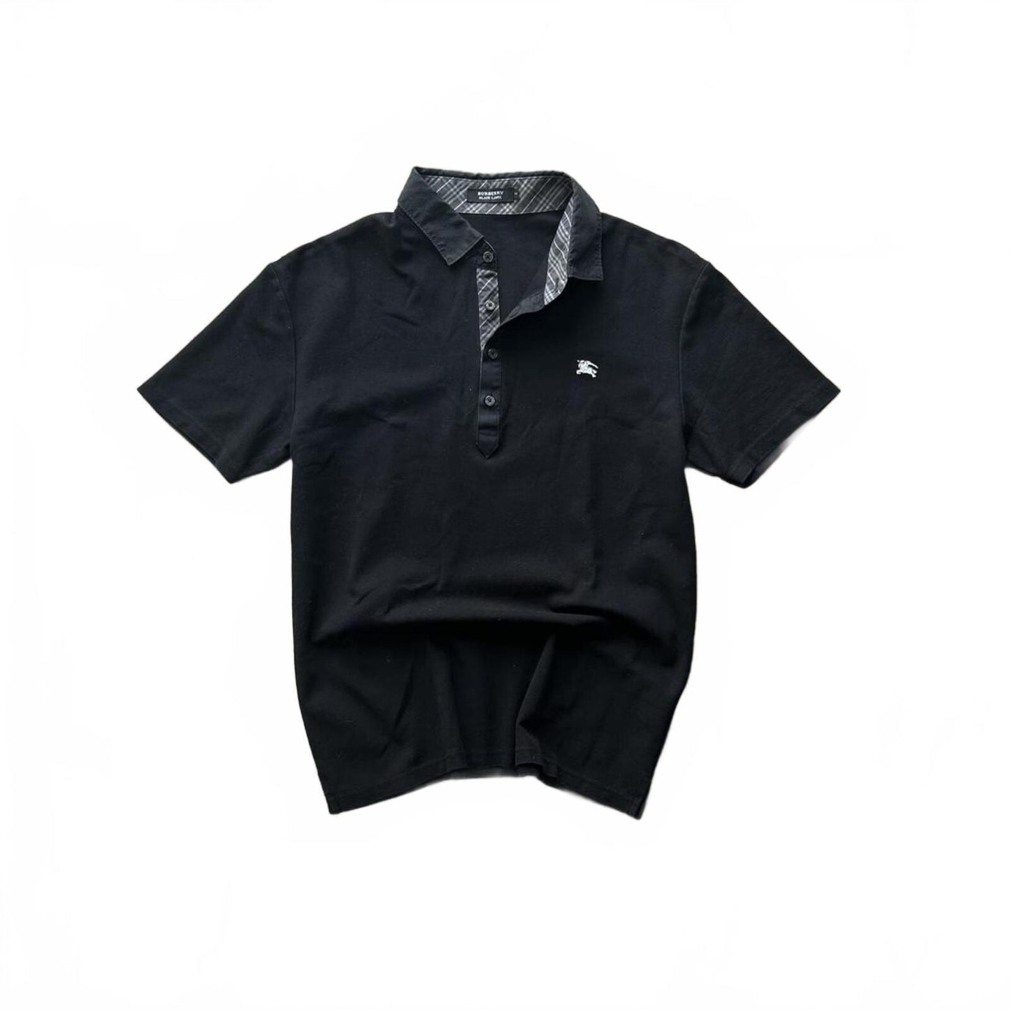 Burberry Black Label Nova Check Polo Shirt S