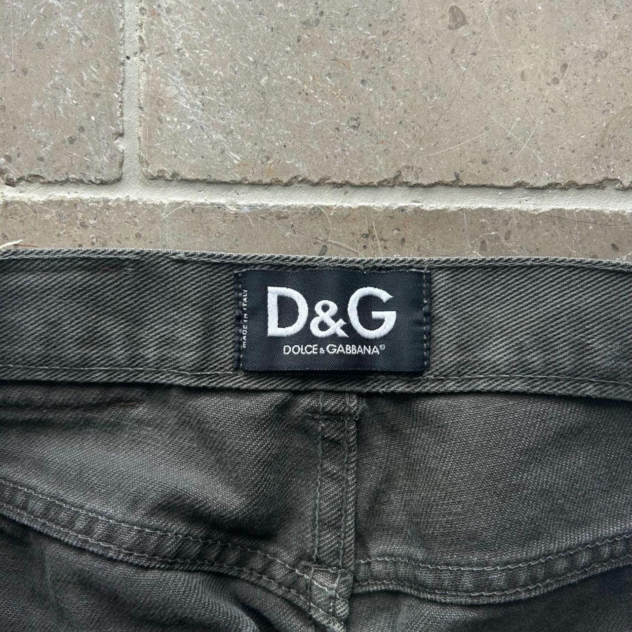 Dolce Gabbana Flared Bootcut Ripped Denim Jeans W30 L31