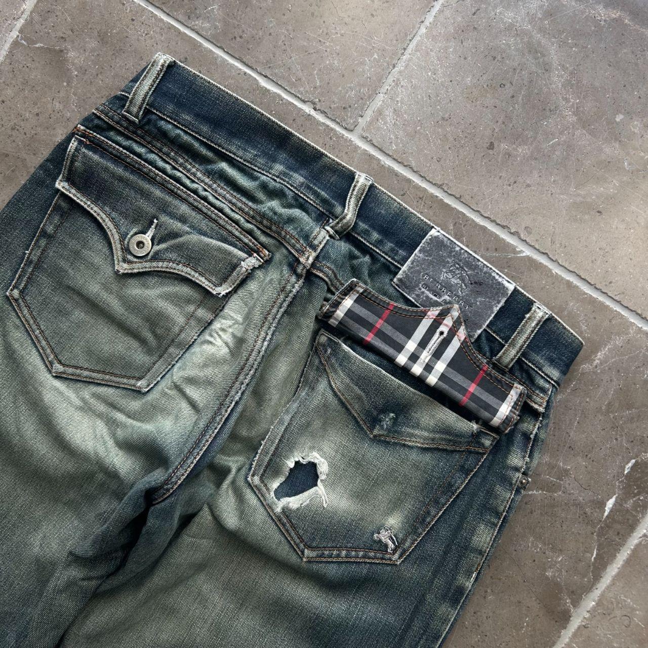Vintage Burberry Black Label Relaxed Straight Jeans W30 L29
