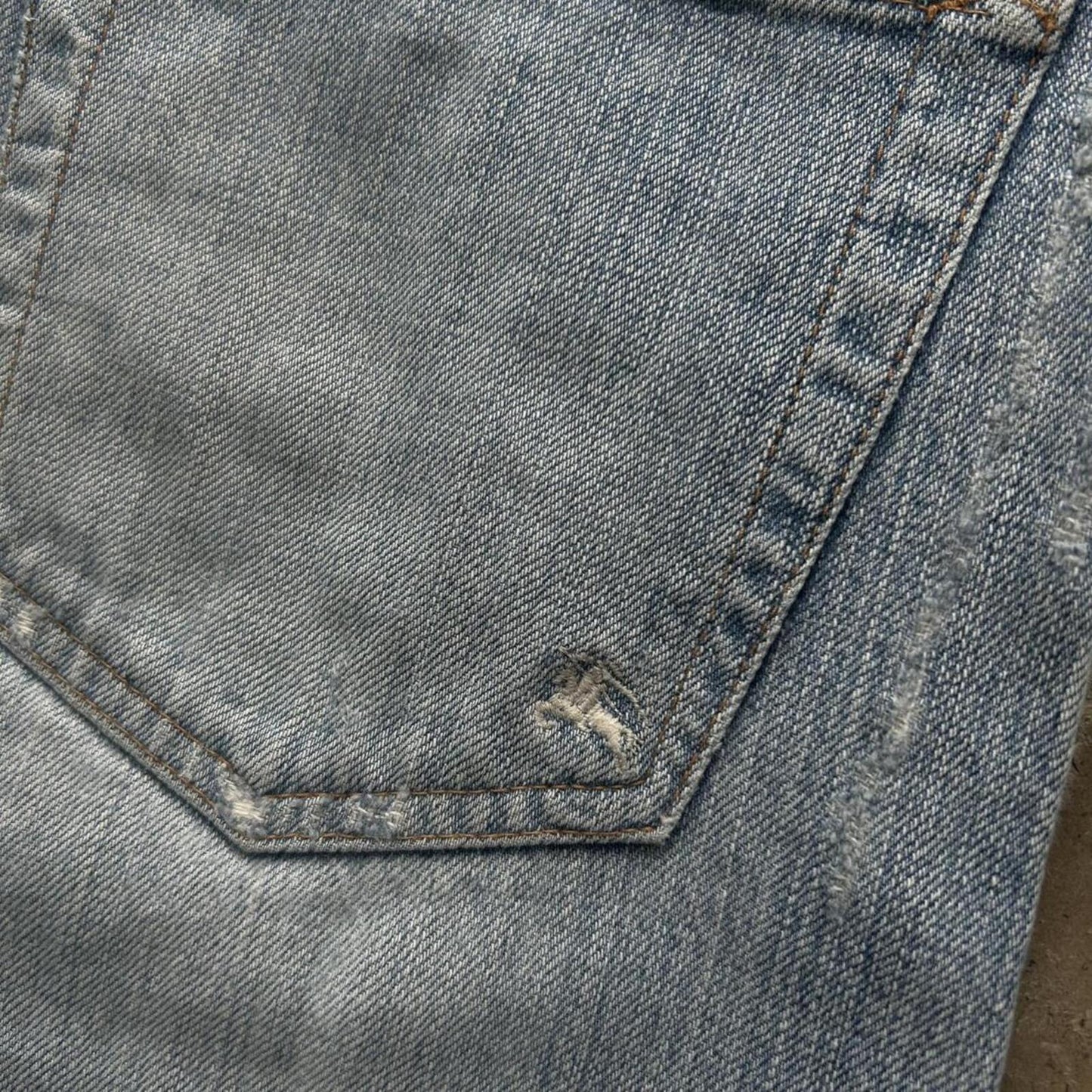 Vintage Burberry Black Label Relaxed Straight Jeans W30 L31