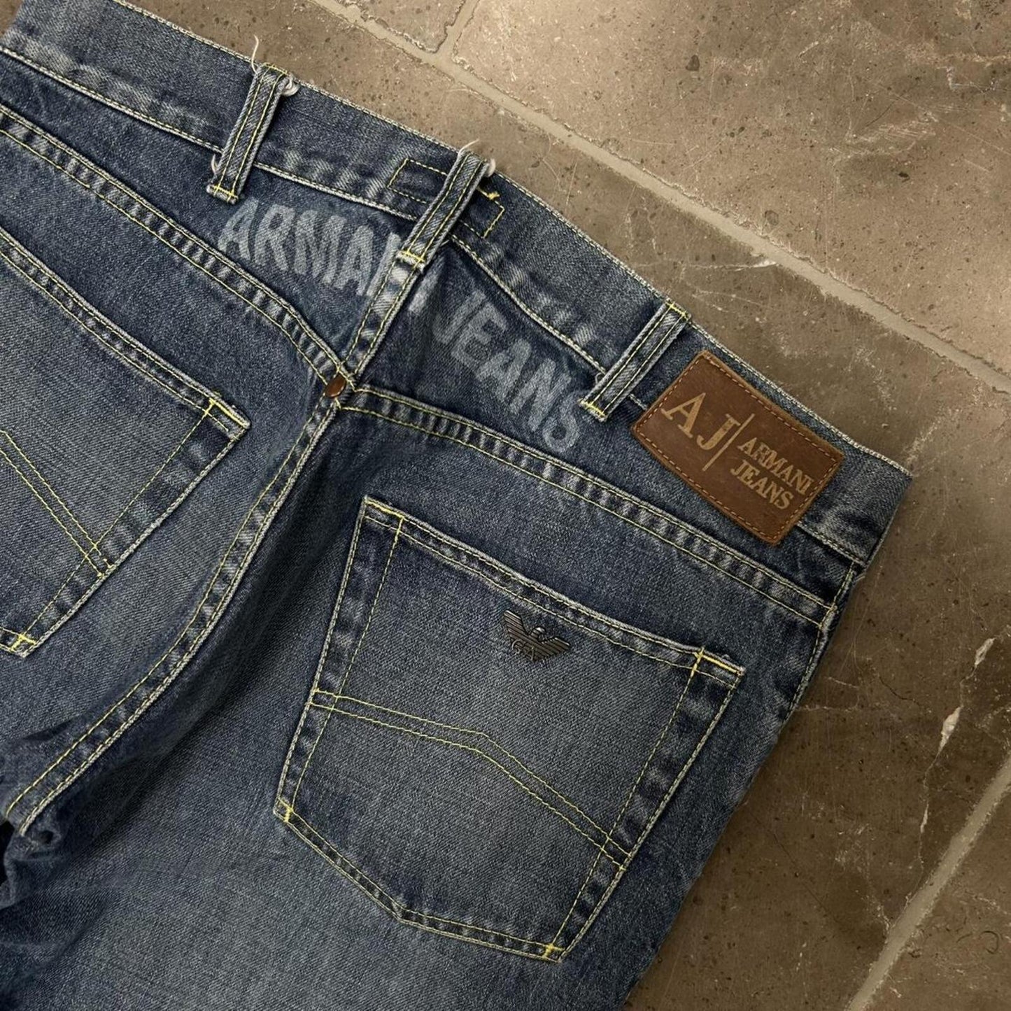 Vintage Armani Jeans Relaxed Bootcut Jeans W30 L31