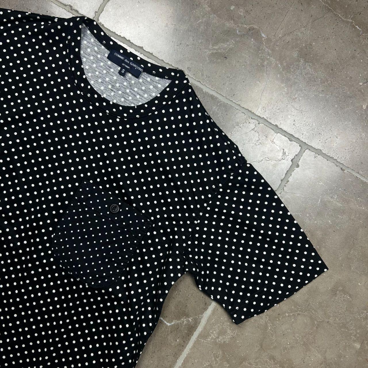 Comme Des Garcons Homme Pocket Polka Dot T Shirt S