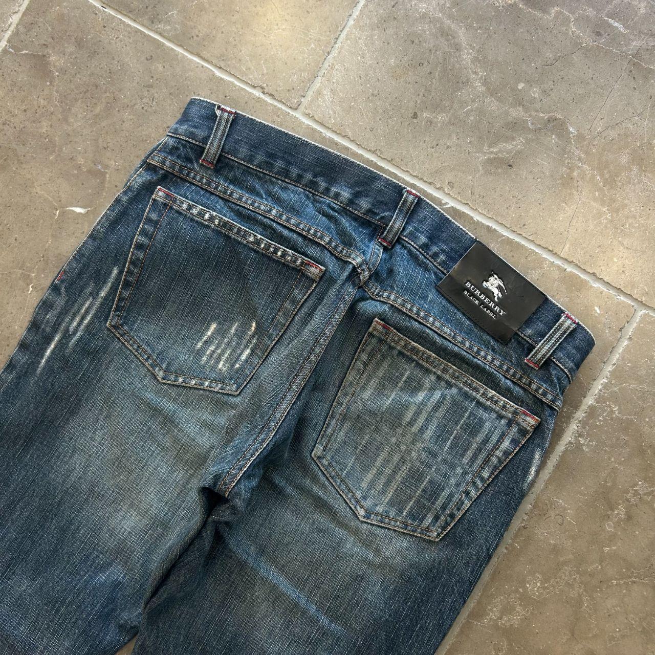 Vintage Burberry Black Label Relaxed Straight Jeans W30 L28