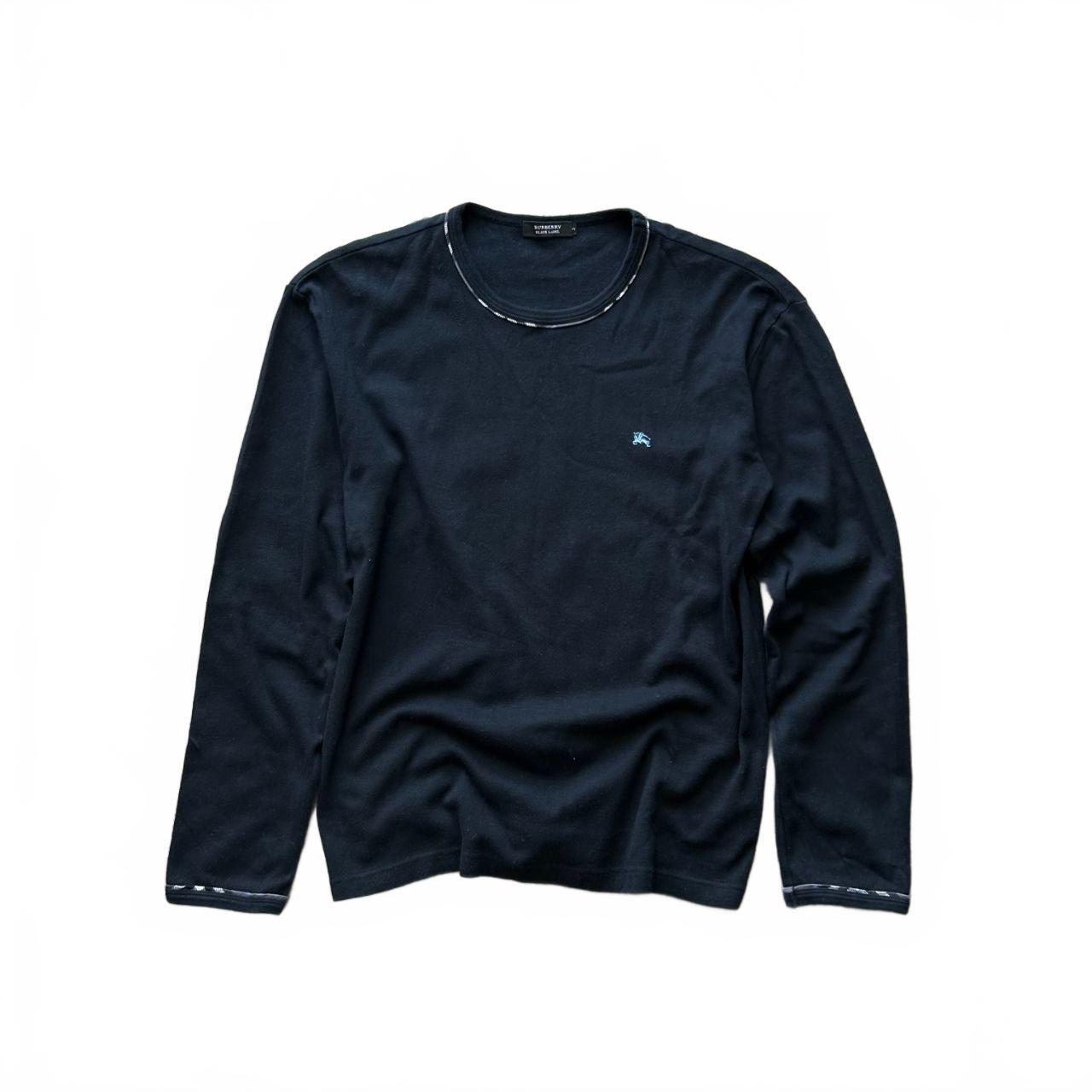 Burberry Black Label Crew Neck Long Sleeve T Shirt M