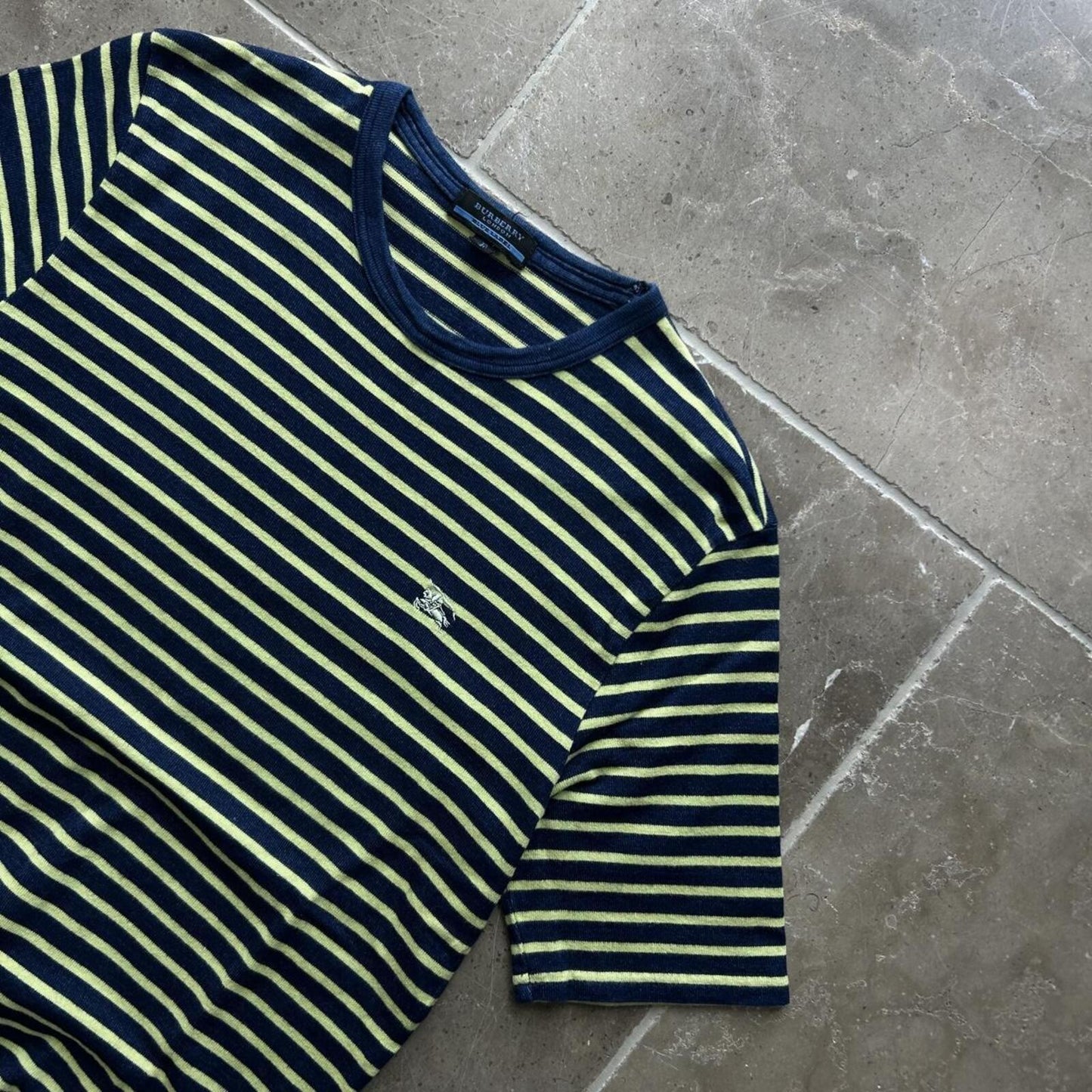 Burberry Blue Label Striped T Shirt S