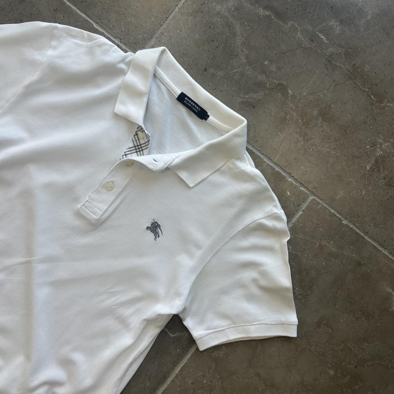 Burberry Black Label Nova Check Polo Shirt S
