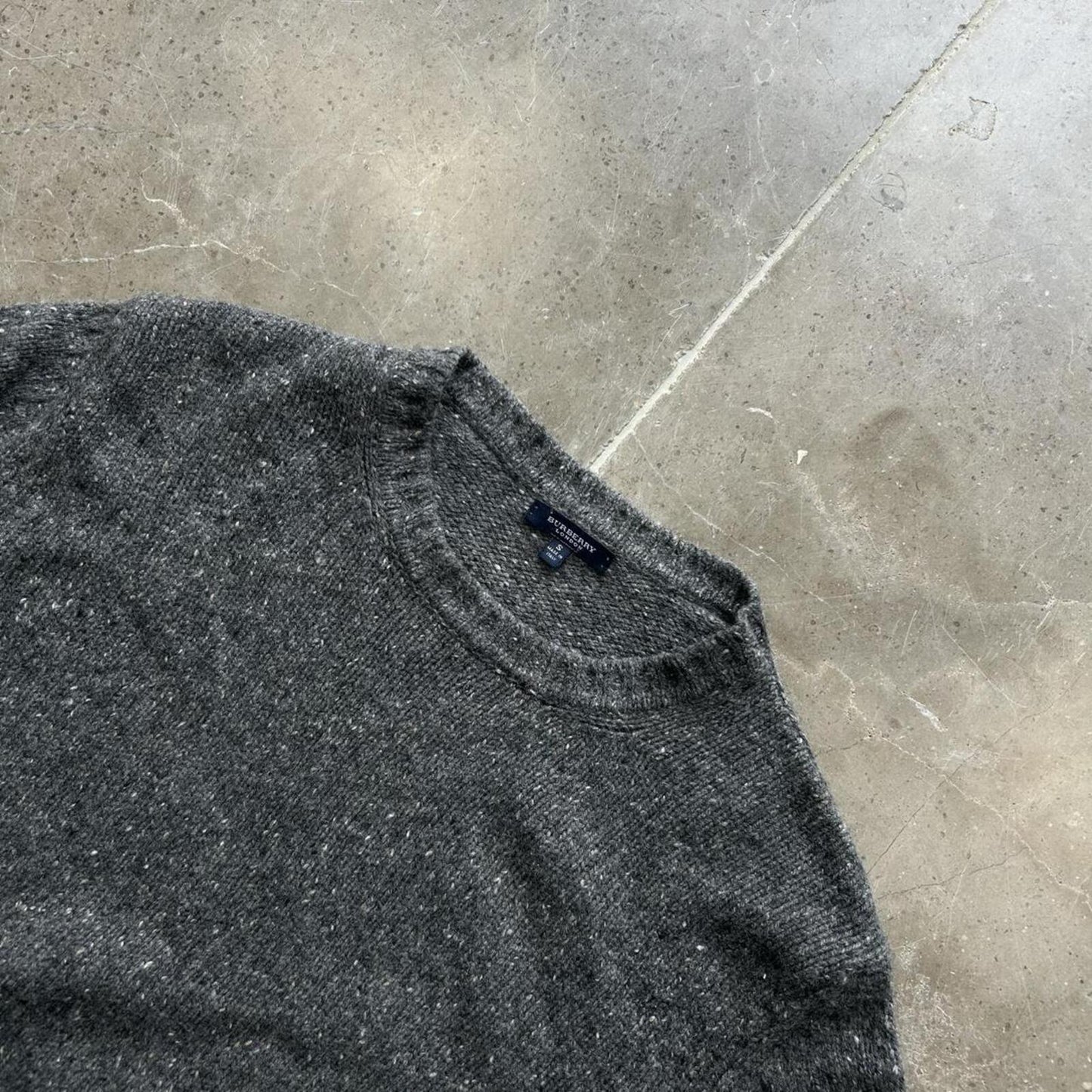 Burberry London Nova Check Knit Jumper L
