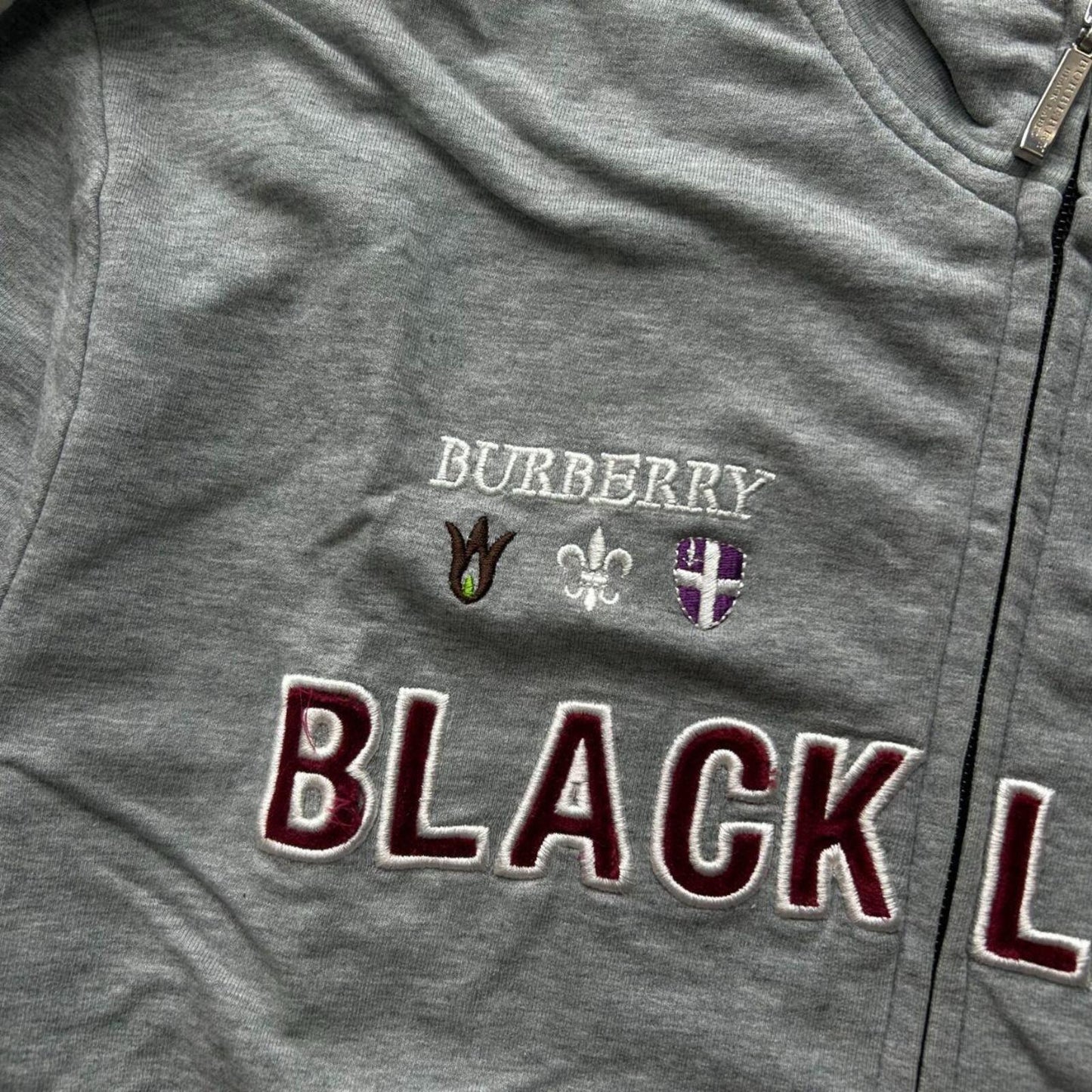 Burberry Black Label Zip Up Track Jacket Jumper S