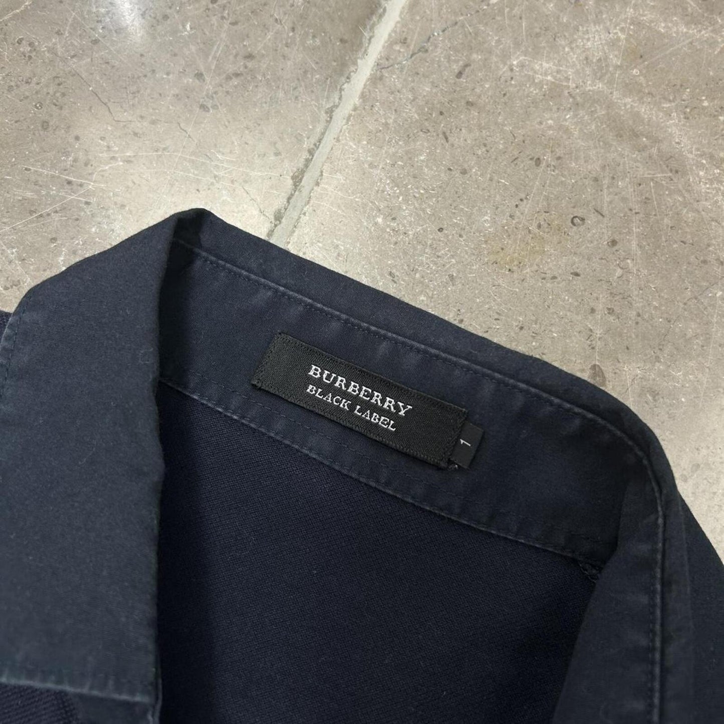 Burberry Black Label Nova Check Polo Shirt S