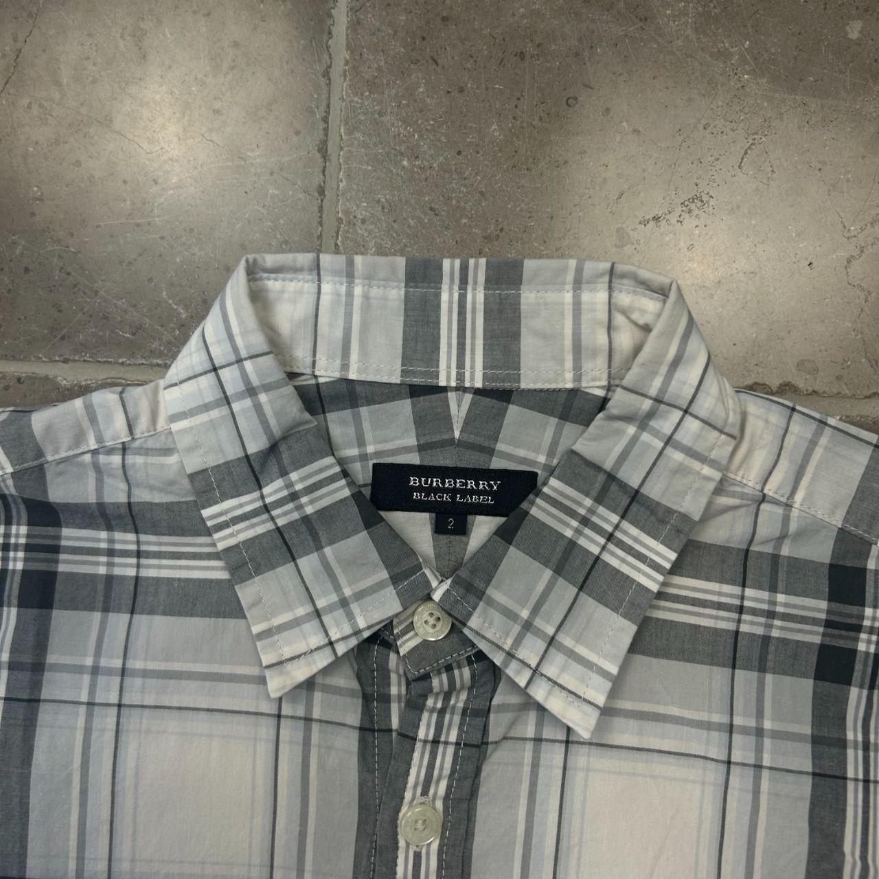 Burberry Black Label Check Short Sleeve Shirt S