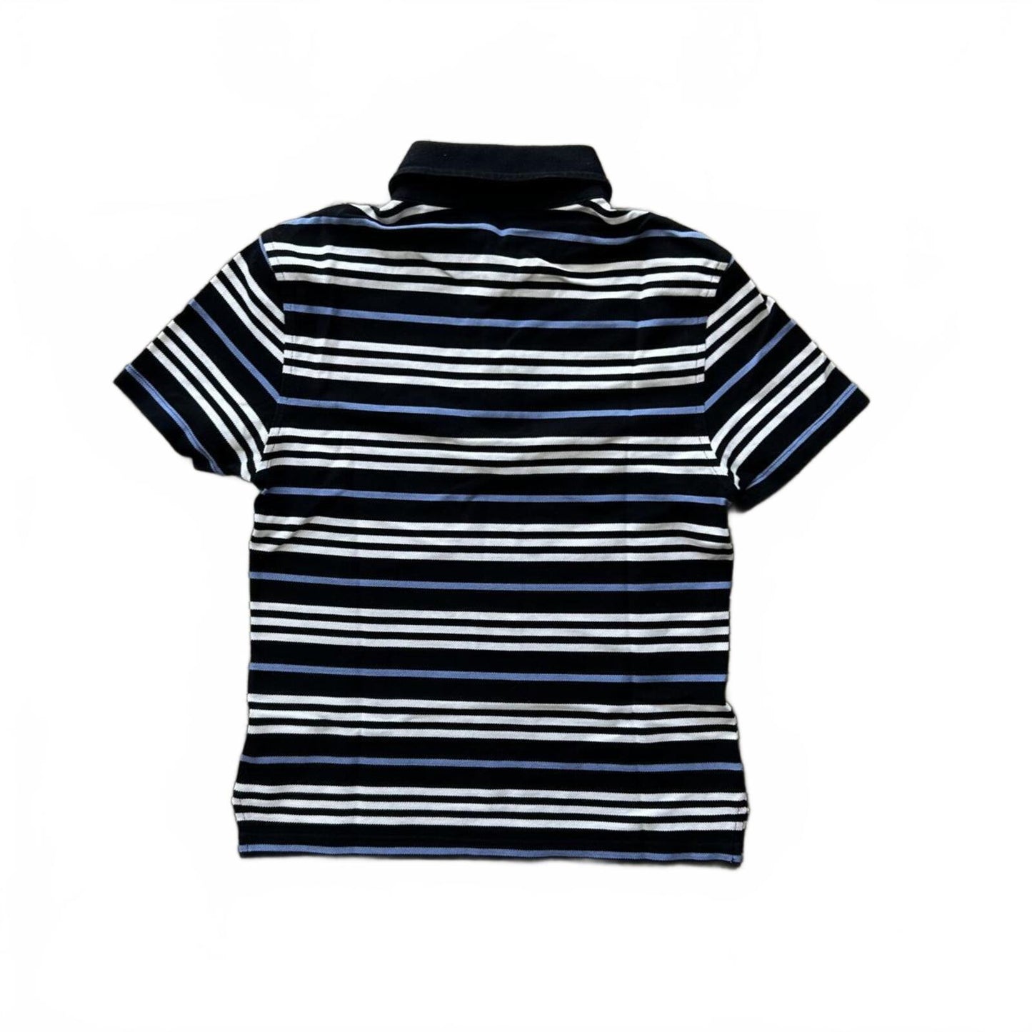 Burberry Black Label Striped Polo Shirt XS