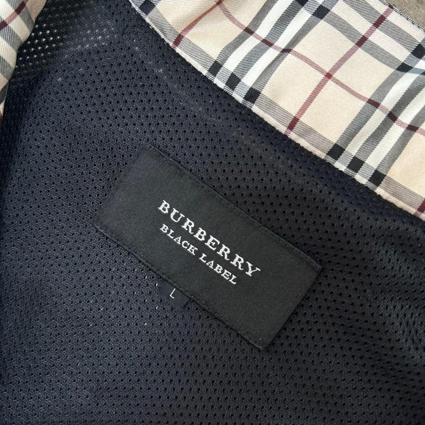 Burberry Black Label Lightweight Nylon Windbreaker Jacket M