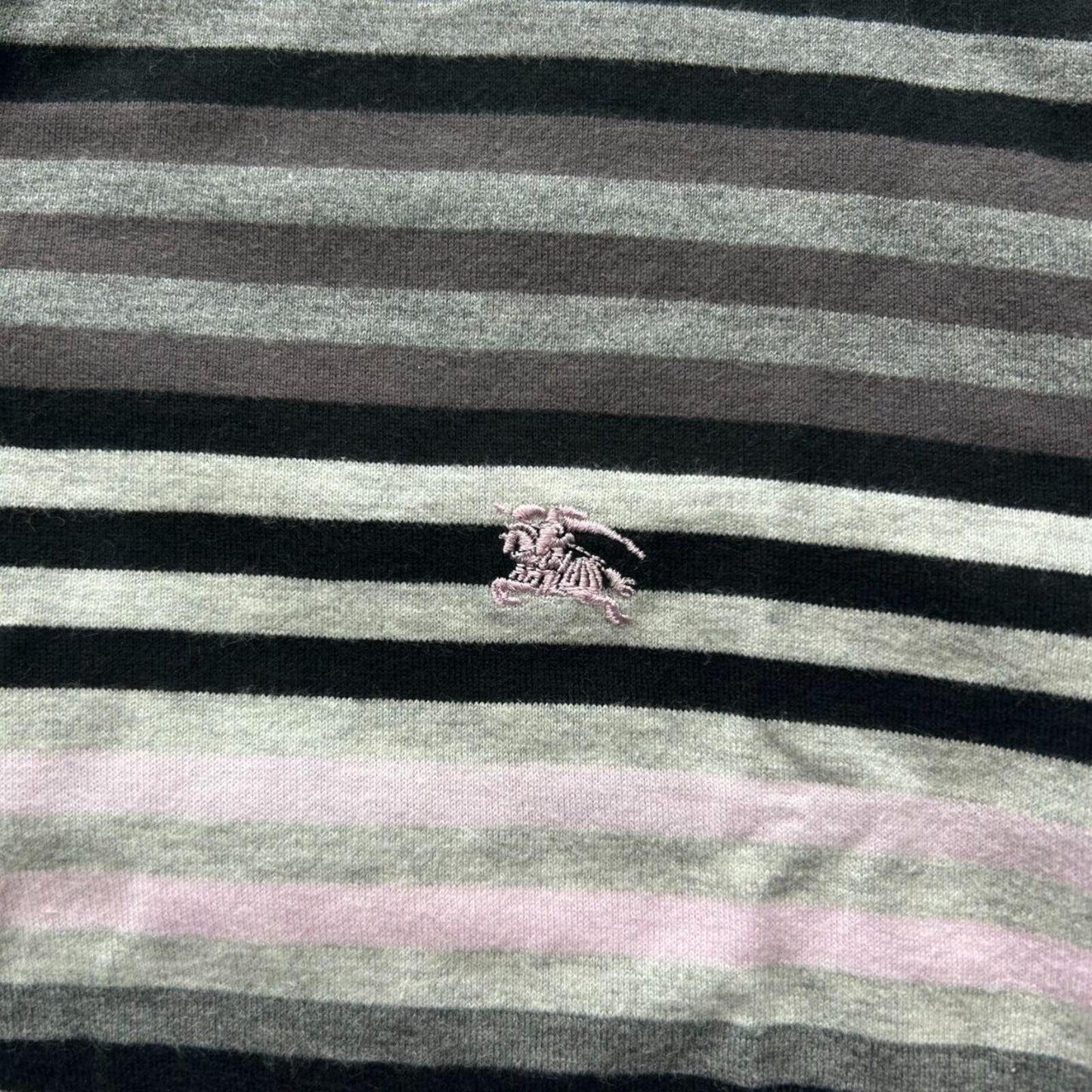 Burberry Black Label Striped Polo Shirt S