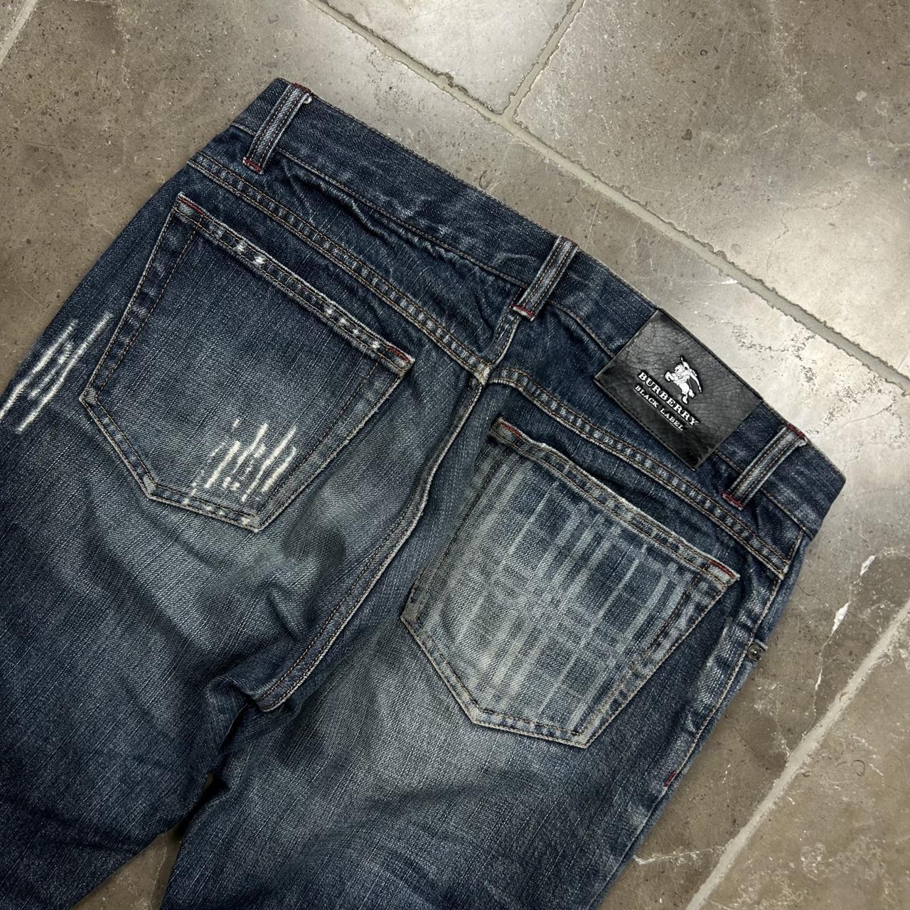 Vintage Burberry Black Label Relaxed Straight Jeans W30 L30
