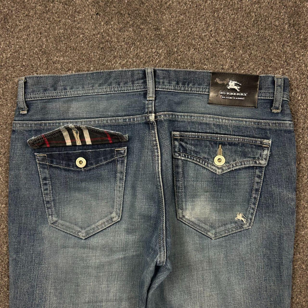 Vintage Burberry Black Label Bootcut Jeans W34 L34