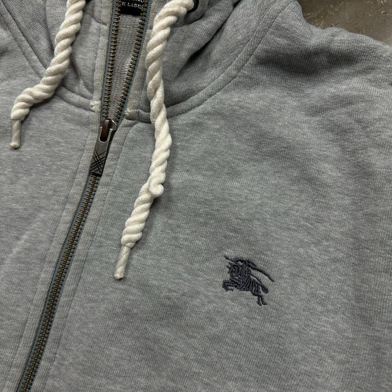 Burberry Black Label Plaid Zip Up Hoodie S