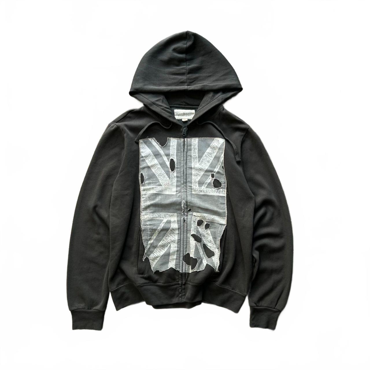 Ralph Lauren Denim and Supply Union Jack Zip Up Hoodie L