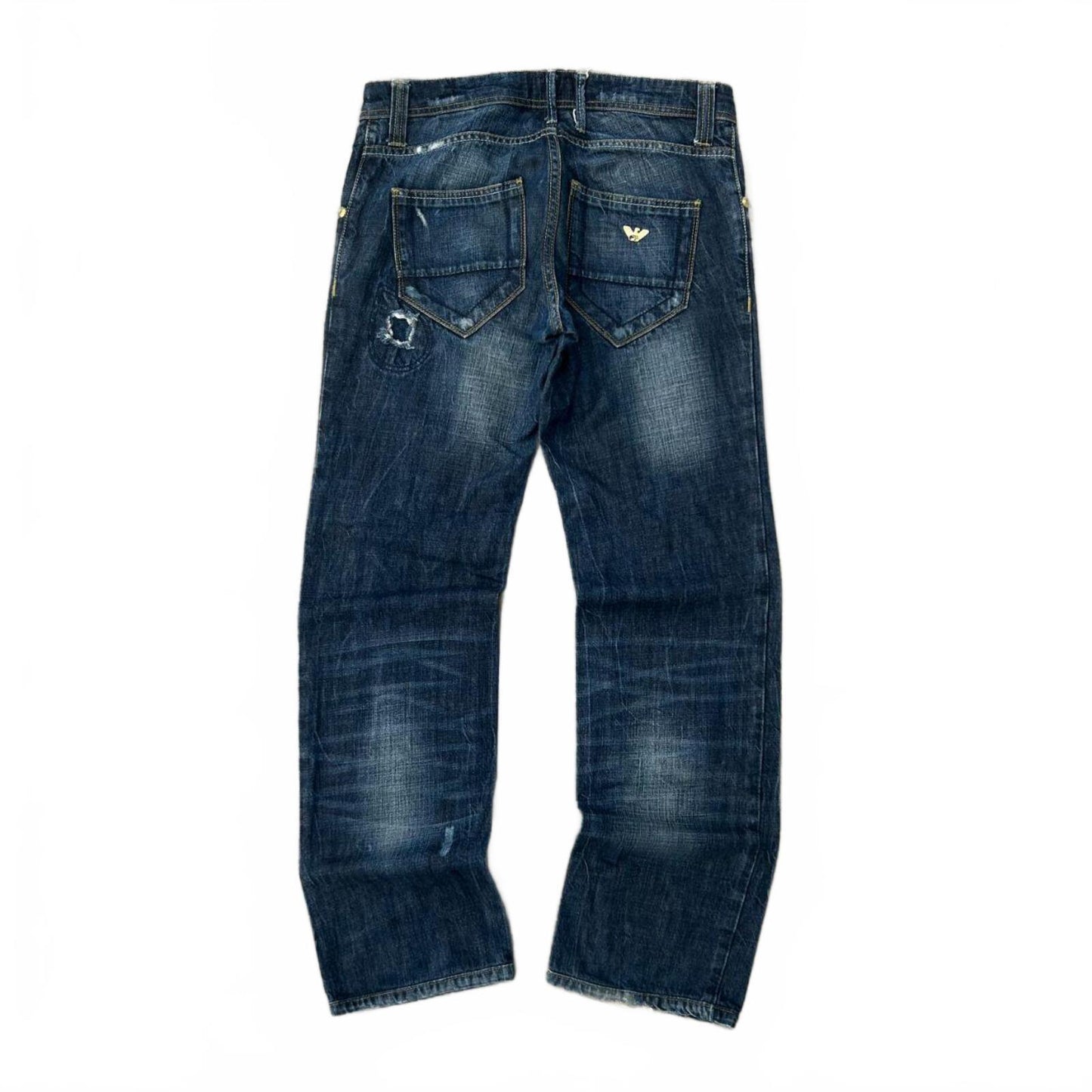 Vintage Emporio Armani Jeans Relaxed Straight Jeans W30 L31