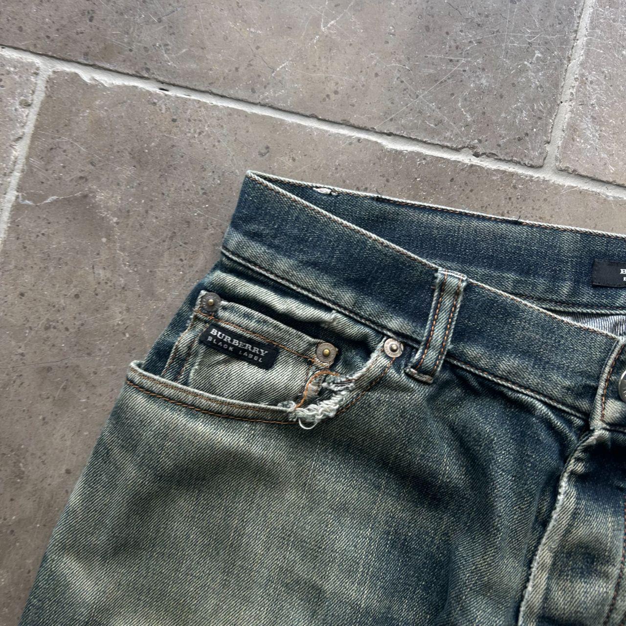 Vintage Burberry Black Label Relaxed Straight Jeans W30 L29