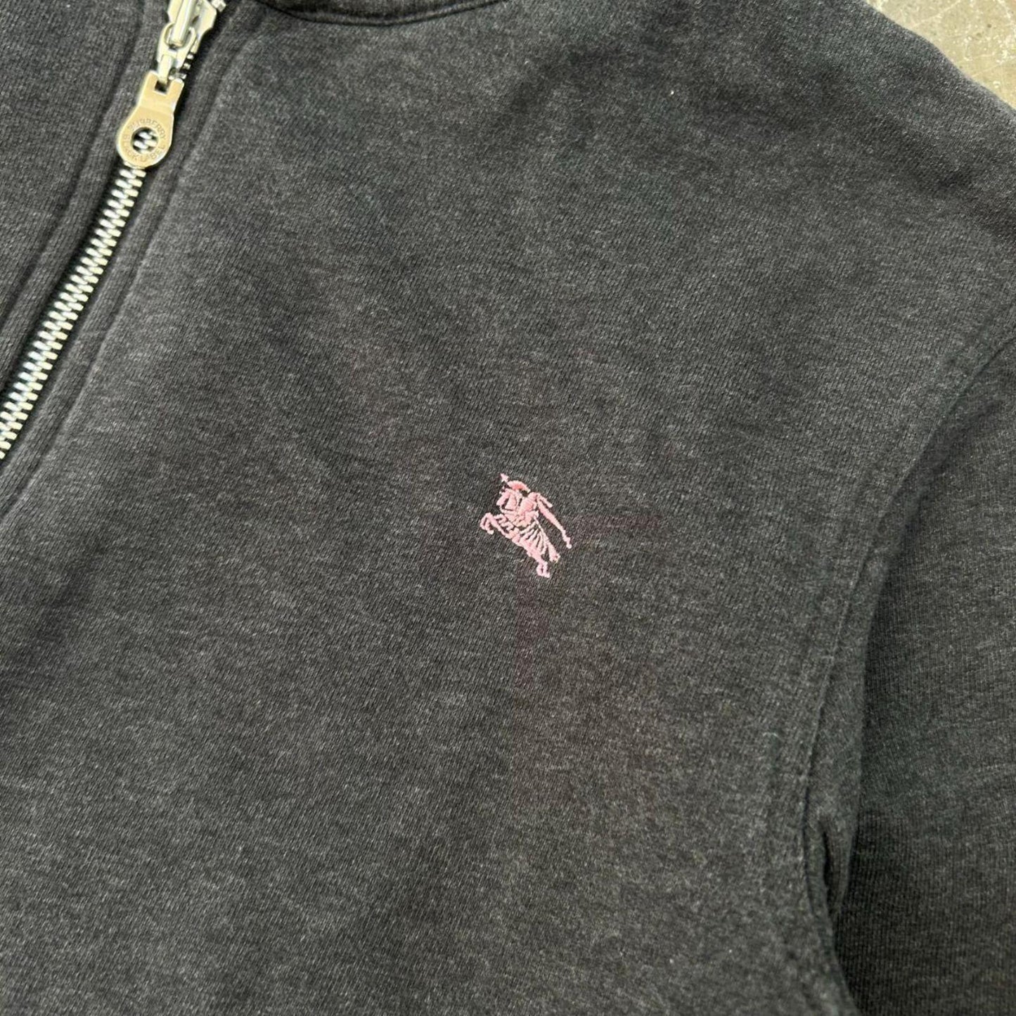 Burberry Black Label Nova Check Zip Up Hoodie S