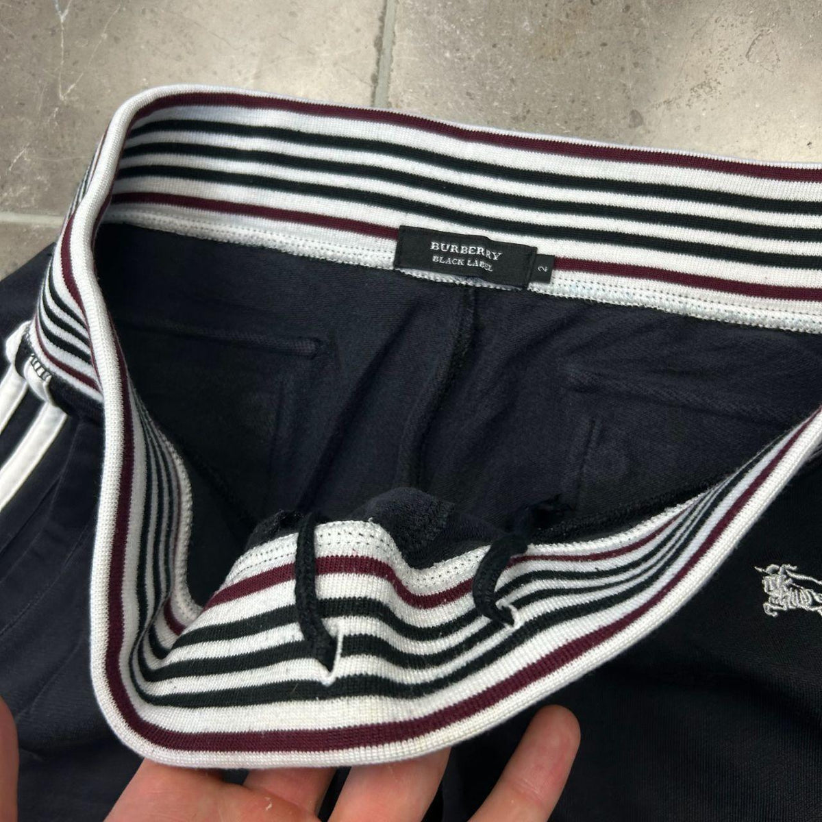 Vintage Burberry Black Label Relaxed Straight Joggers S W30 L30
