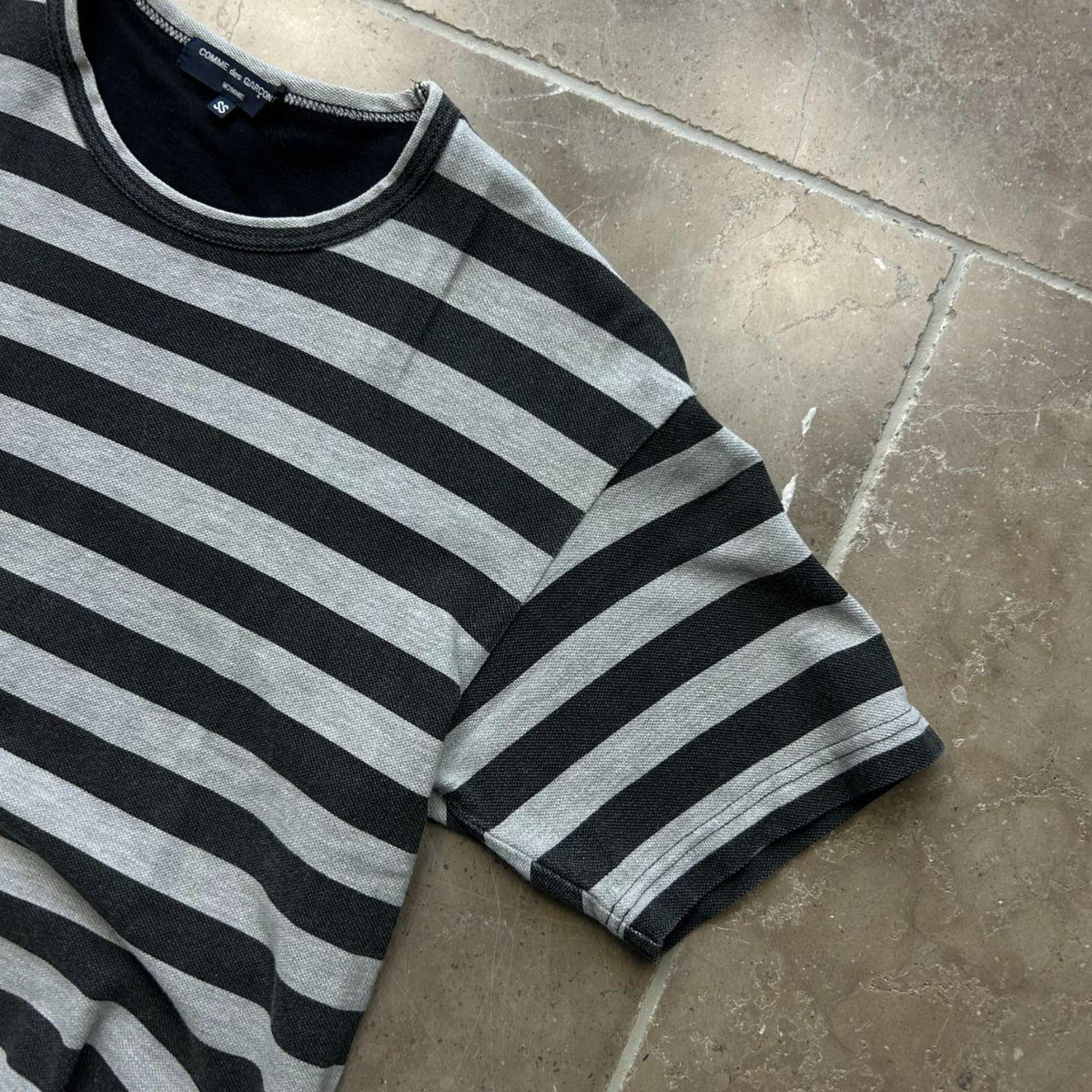 Comme Des Garcons Homme Striped T-Shirt S