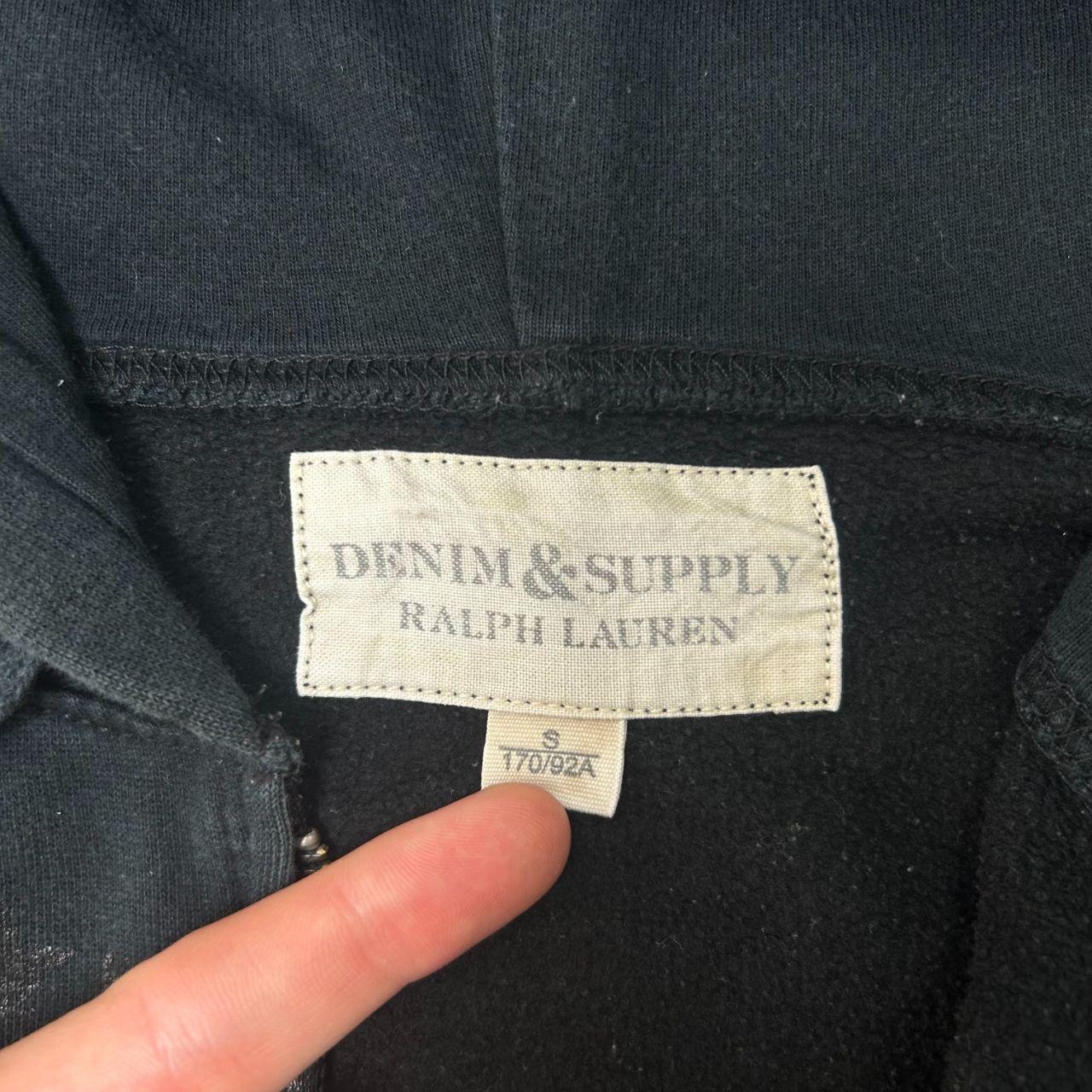 Ralph Lauren Denim and Supply USA Zip Up Hoodie S